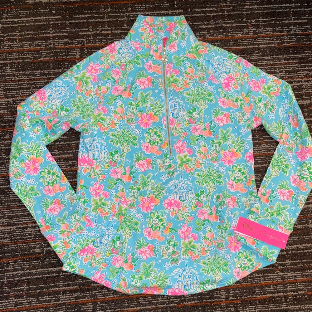 NWT Lilly Pulitzer Disney Collection Parks X Skipper Pullover XS